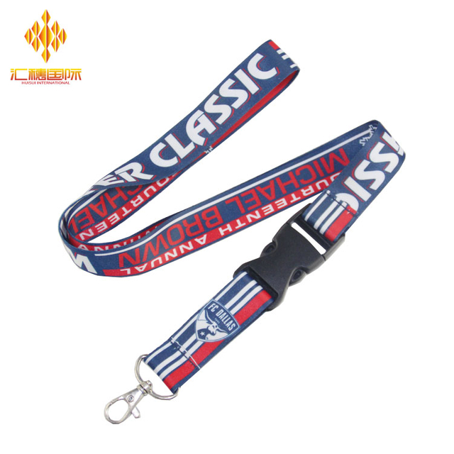 Schlüsselanhänger Baumwolle Wärmeübertragung Lanyard für Sublimation