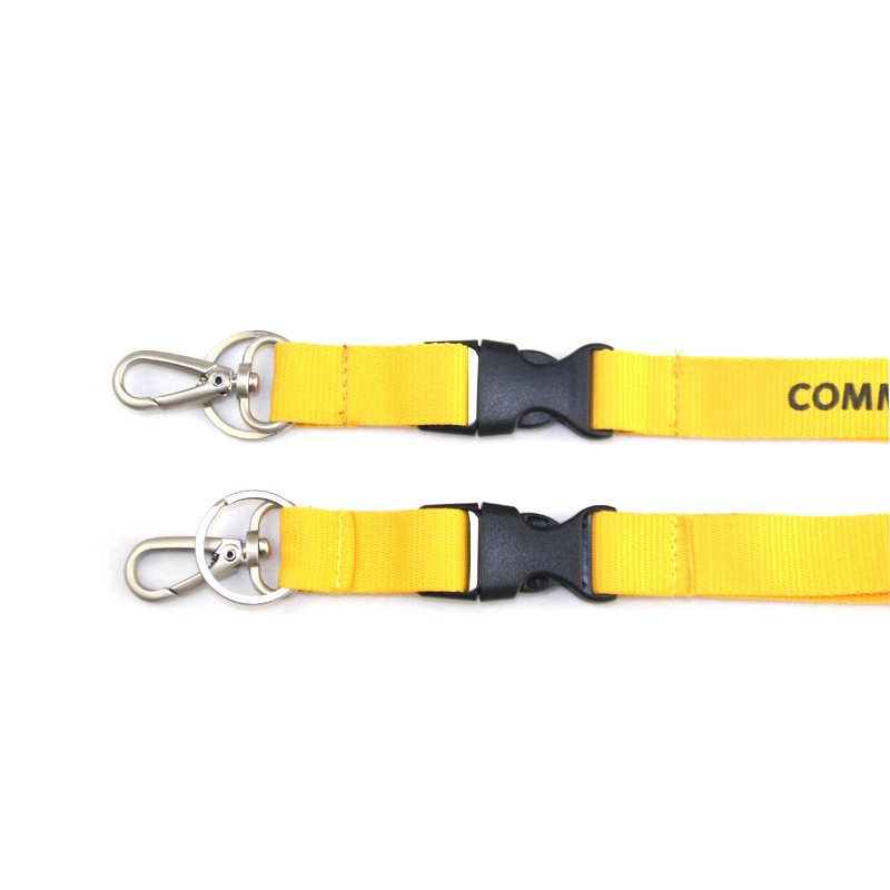 Flaches, anpassbares Polyester-Lanyard für den Gepäckgürtel