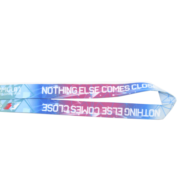 Schlauchförmiges, maßgeschneidertes Polyester-Lanyard für Werbezwecke