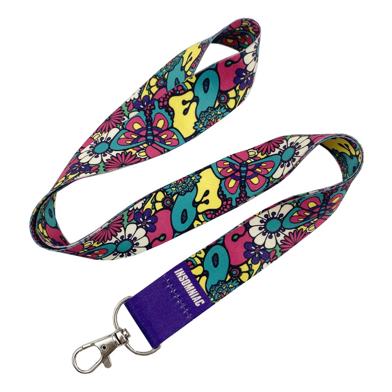 Benutzerdefiniertes Baumwoll-Wärmeübertragungs-Lanyard zur Sublimation