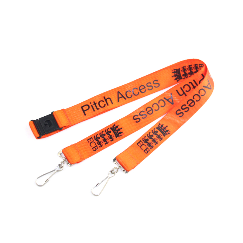 Leeres OEM-Polyester-Lanyard als Werbegeschenk