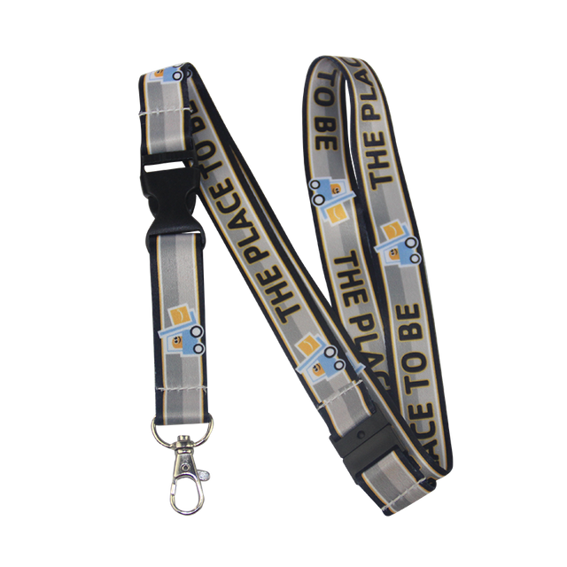 Buntes kundenspezifisches Wärmeübertragungs-Lanyard für Sublimation