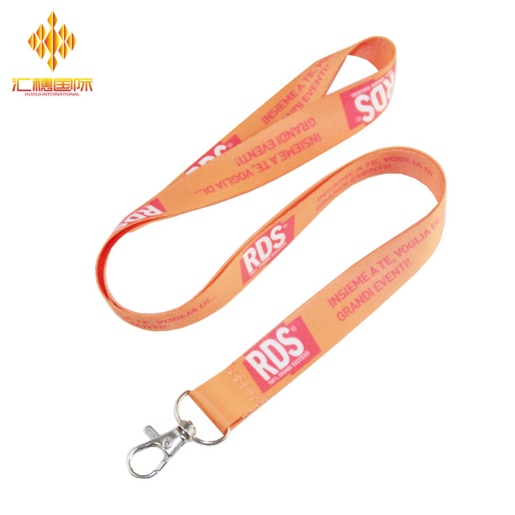 Flaches, individuelles Polyester-Lanyard für Mobiltelefone