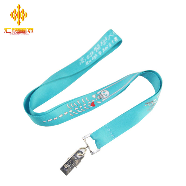 Umhängeband Kundenspezifisches Wärmeübertragungs-Lanyard für Sublimation