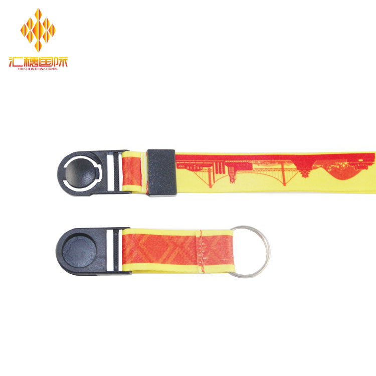 Flaches, individuelles Polyester-Lanyard für Mobiltelefone