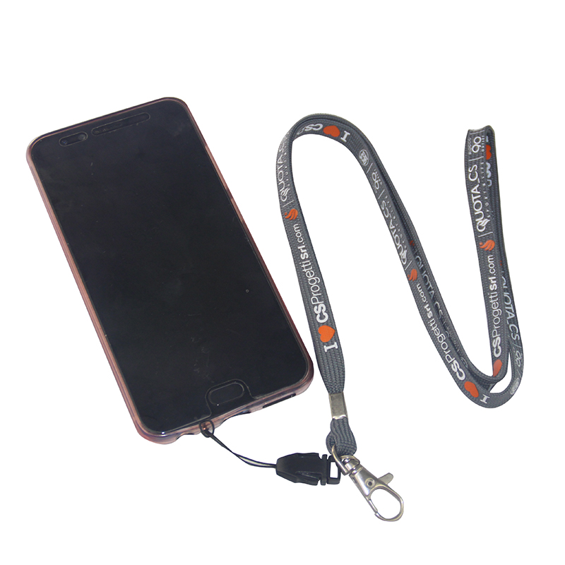 Röhrenförmiges, individuelles Polyester-Lanyard für Männer