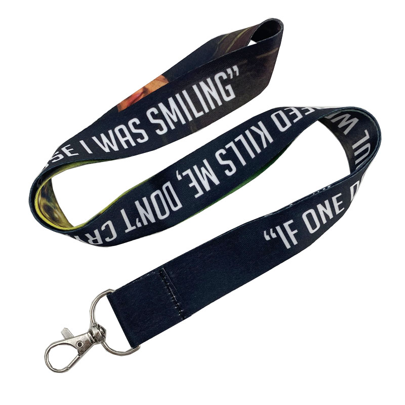 Hals-Satin-Wärmeübertragungs-Lanyard zur Sublimation