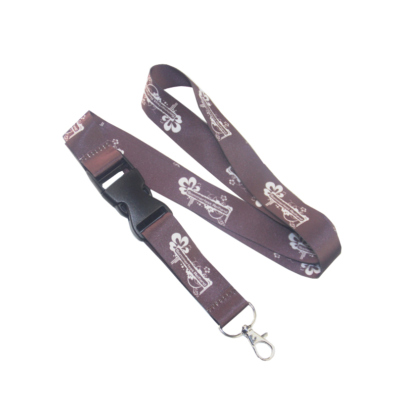 Kundenspezifisches Polyester-Lanyard mit Metallclip für Werbezwecke