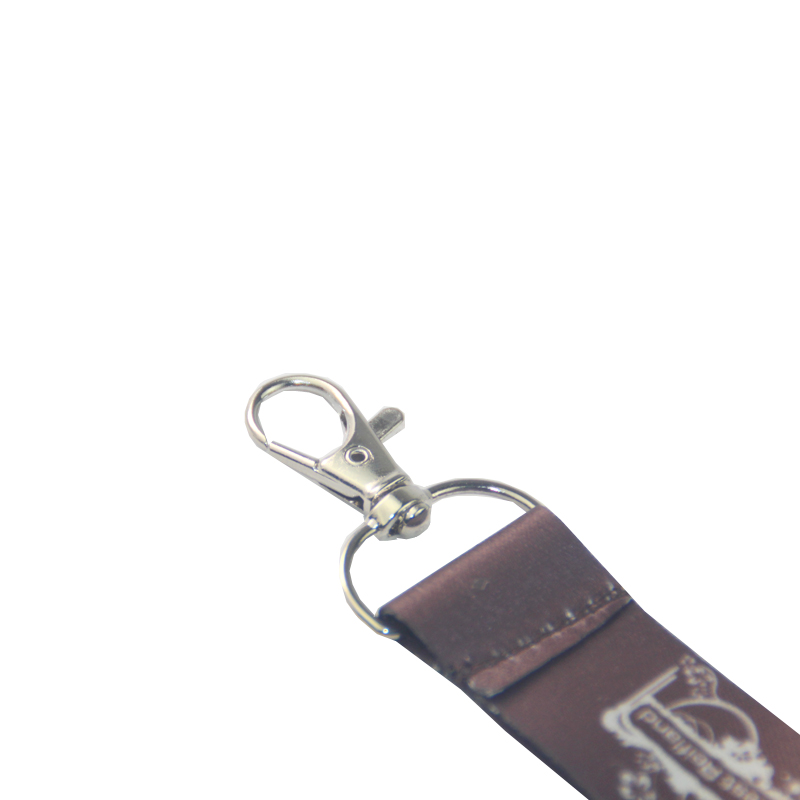 Kundenspezifisches Polyester-Lanyard mit Metallclip für Werbezwecke