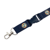 OEM-Polyester-Lanyard mit Metallclip für Sublimation