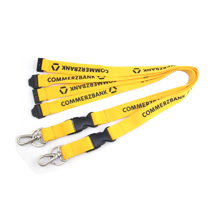 Flaches, anpassbares Polyester-Lanyard für den Gepäckgürtel