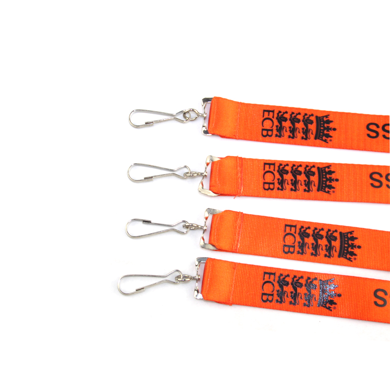 Leeres OEM-Polyester-Lanyard als Werbegeschenk