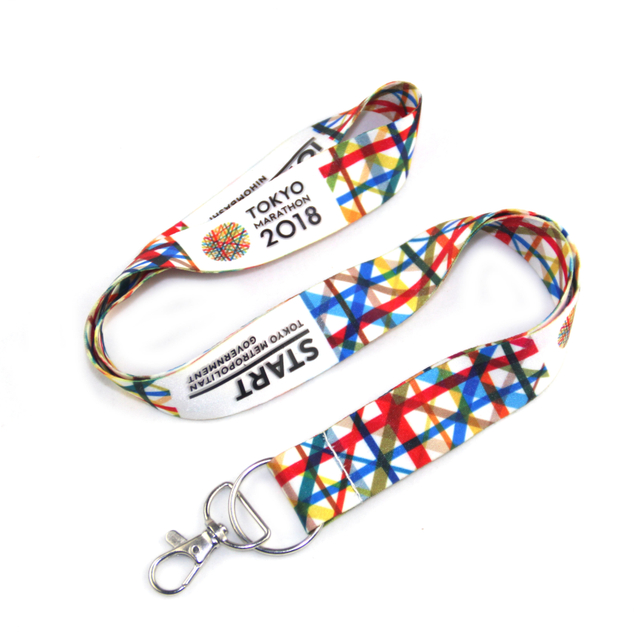 Neck Nylon Heat Transfer Lanyard für Werbegeschenke