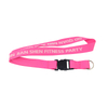 Gewebtes, anpassbares Polyester-Lanyard für Karten