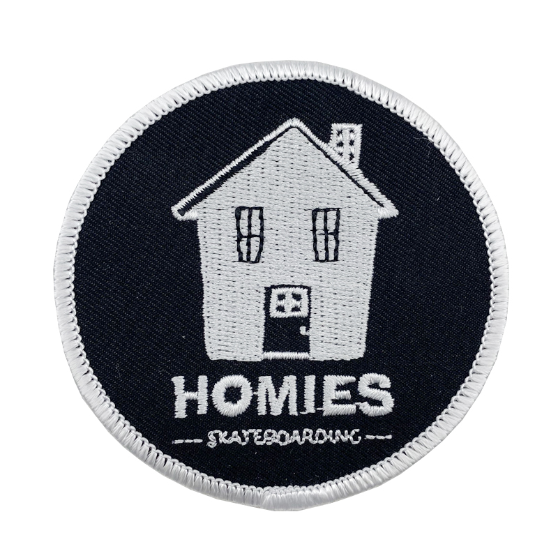 Filz-Eigenmarken-Stickerei-Patch für Bluse